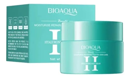 Crema Facial Ácido Hialurónico Antiedad Bioaqua 60 Ml Momento De Aplicación Día/noche Tipo De Piel Todo Tipo De Piel