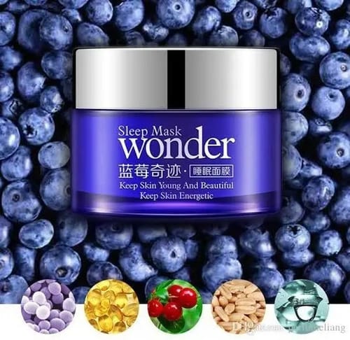 Crema Facial Blueberry Bioaqua Todo Tipo De Piel