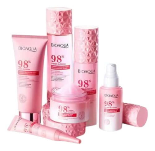 Rutina Facial Completa Skincare Flor De Cerezo 6pzs Gift Box