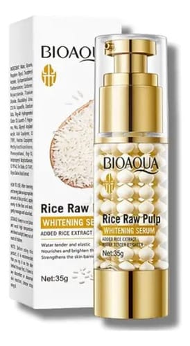 Serum Facial Blanqueador Pulpa De Arroz Linea Premium Moment Mixta Día/noche