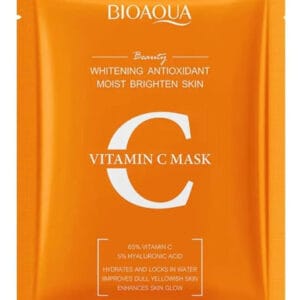 Velo Mascarilla Hidratante Bioaqua Vitamina C Antioxidante Normal Día/noche