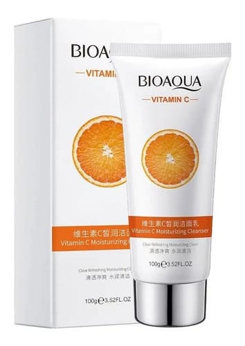 Jabón Facial Vitamina C Bioaqua Aplicación Día/noche Todo Tipo De Piel