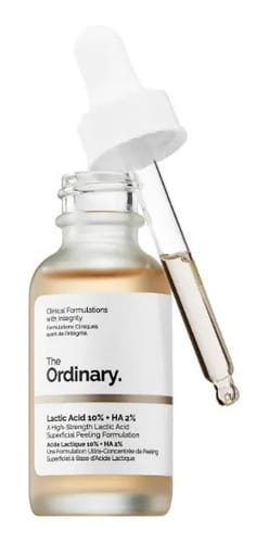 The Ordinary Sérum Lactic Acid 10% + Ha Exfoliante 30ml Piel Normal