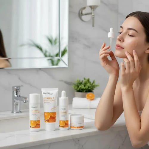 Kit Mini De Cuidado Facial Viajero Vitamina C Bioaqua