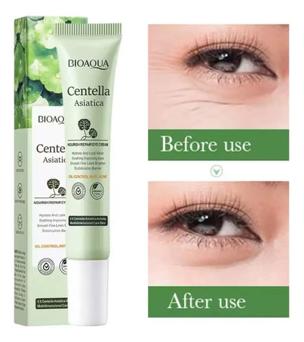 Crema Contorno Ojos Bioaqua Centella 20 Ml 15+ Todo Tipo De Piel
