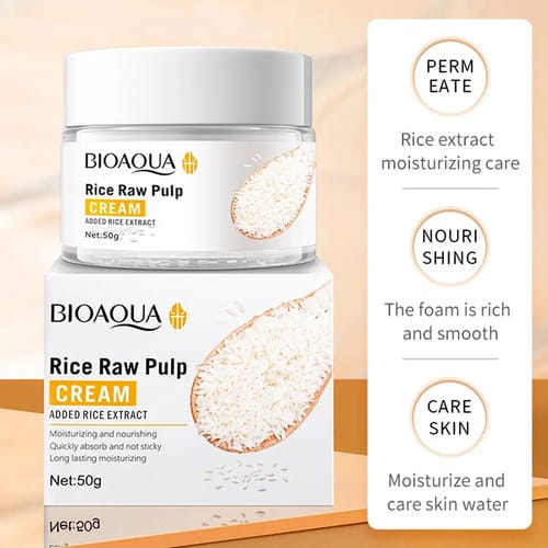 Kit Facial Arroz Aclarante Antiedad Skincare X 6 Bioaqua