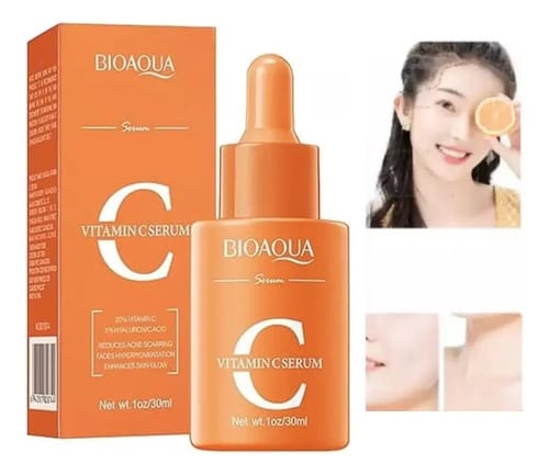 Suero Facial Vitamina C Bioaqua 30 Ml Todo Tipo Piel Todo Tipo De Piel Día