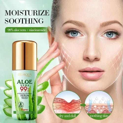 Serum Facial Aloe Vera Bioaqua Todo Tipo De Piel Día/noche