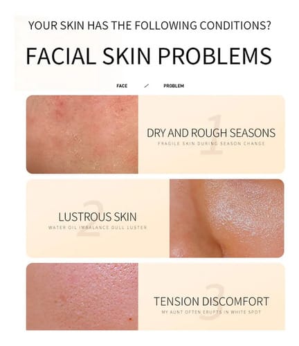 Kit Facial Arroz Aclarante Antiedad Skincare X 6 Bioaqua