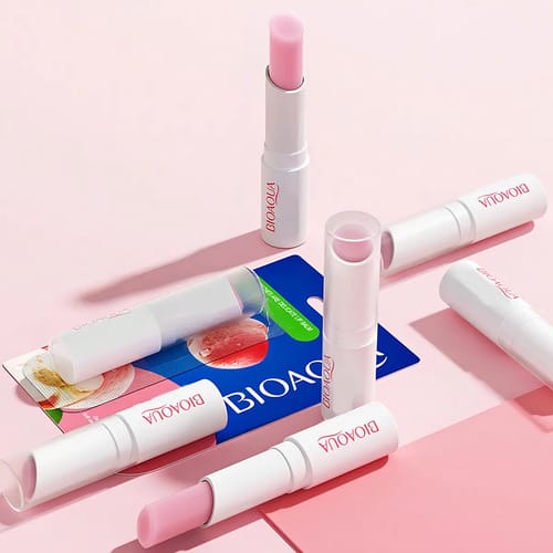 Labial Bálsamo Bioaqua Humectante Reparador Aroma Durazno La