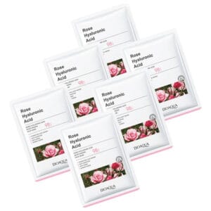 Kit X6 Velo Mascarilla Rosas Y Acido Hialuronico Bioaqua