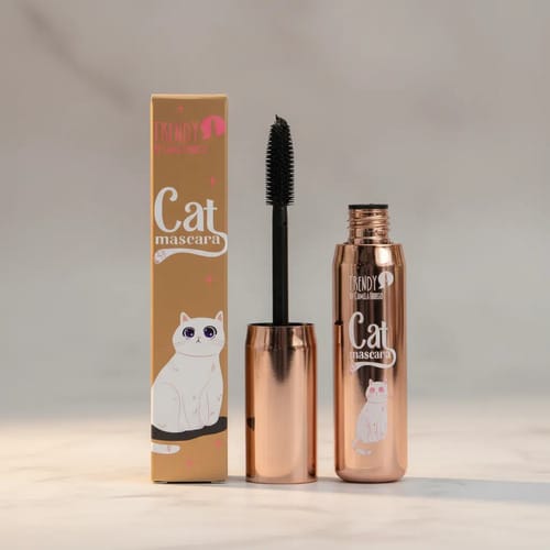 Pestañina Cat Trendy Color Negro Negro