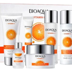 Kit Facial Bioaqua Vitamina C De Lujo 6 Piezas