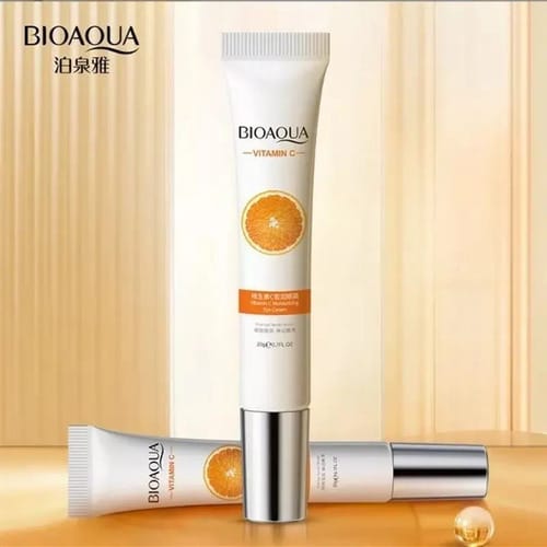Crema Contorno Ojos Vitamina C Bioaqua 20g 20+ Piel Todo Todo Tipo De Piel