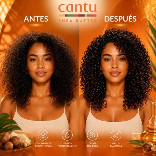 Crema Reparadora Cantu Aceite De Argan Oil Leave-in 453 G
