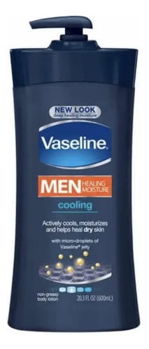 Vaseline Men Crema Corporal Cooling Hydration De 600ml Fresca