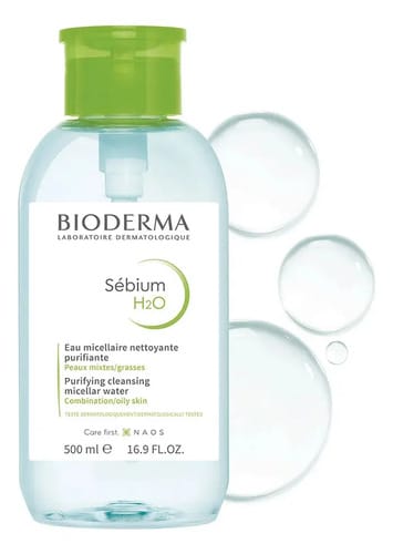 Sébium H2o Agua Micelar - Bioderma 500 Ml