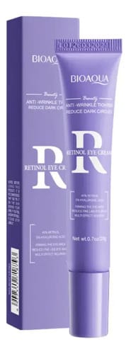 Crema Contorno De Ojos Con Retinol Anti-arrugas Bioaqua Mome Mixta Día/noche