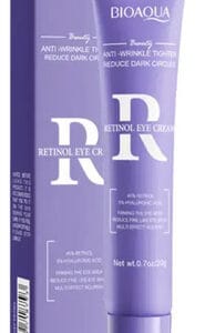 Crema Contorno De Ojos Con Retinol Anti-arrugas Bioaqua Momento De Aplicación Día/noche Tipo De Piel Mixta