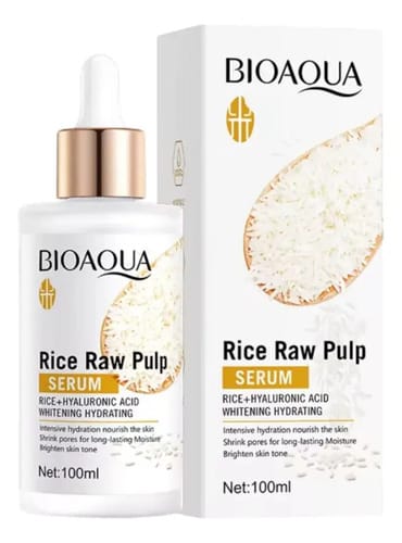 Serum De Arroz Bioaqua 100ml Todo Tipo De Piel