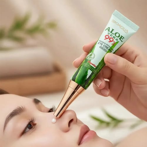 Crema De Aloe Vera Para El Contorno De Ojos 20g Reparación Momento De Aplicación Día/noche Tipo De Piel Todo Tipo De Piel