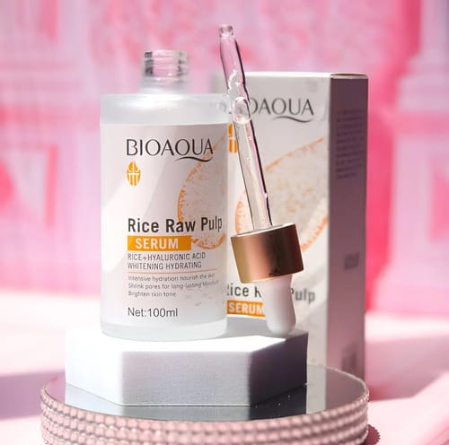 Serum De Arroz Bioaqua 100ml Todo Tipo De Piel