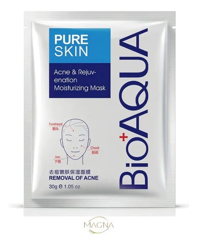 Mascarilla Facial Para Todo Tipo De Piel Bioaqua Acne Contro Todo Tipo De Piel