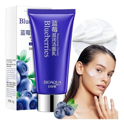 Jabón Limpiador Facial Blueberry Bioaqua Normal