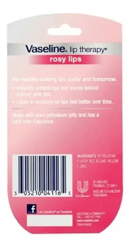 Protector Hidratante Labial Vaseline Lip Balm Lips Therapy