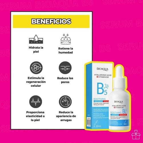 Suero B5 Bioaqua Pure Skin Piel Mixta Día 30ml Mixta Día