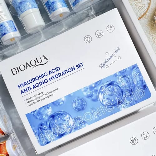 Kit Mini De Cuidado Facial Viajero Acido Hialurónico Bioaqua