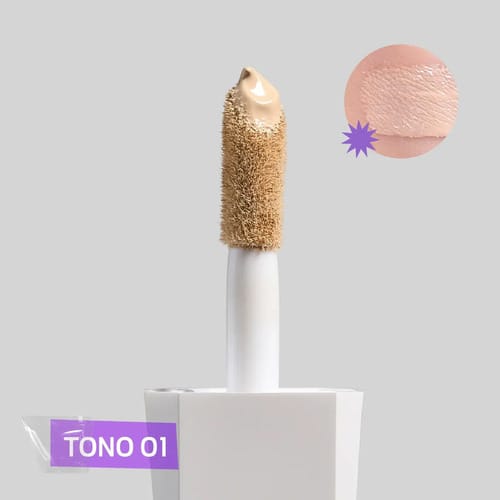 Corrector Liquido Alta Cobertura Lula Tono 01