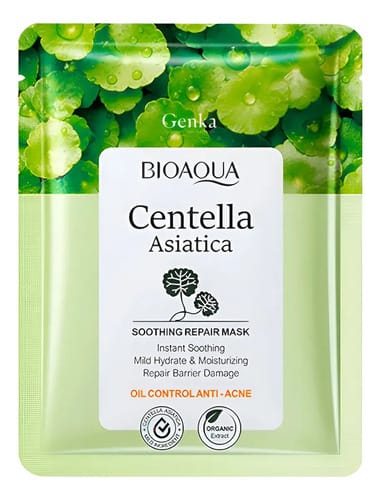 Kit X6 Velo Mascarilla Hidratante Bioaqua Centella Asiática