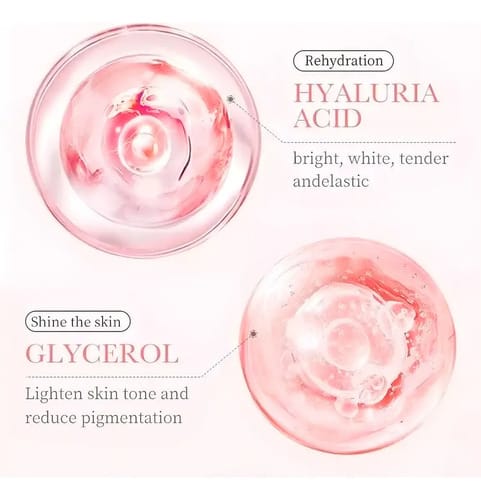 Kit Skincare Bioaqua Agua De Rosas Con Ácido Hialurónico