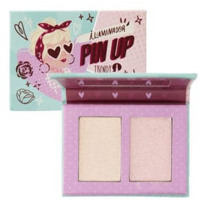 Iluminador Pin Up Tono Del Maquillaje Rosa Claro