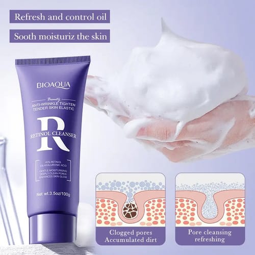Jabón Facial Retinol Bioaqua Momento De Aplicación Día/noche Todo Tipo De Piel Día/noche