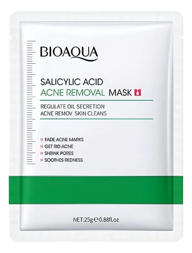 Kitx6 Velo Mascarilla Hidratante Bioaqua Acido Salicilico Todo Tipo De Piel
