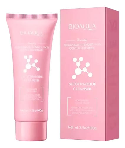 Jabón Facial Nicotinamide Niacinamida Bioaqua 100g Todo Tipo De Piel Día/noche