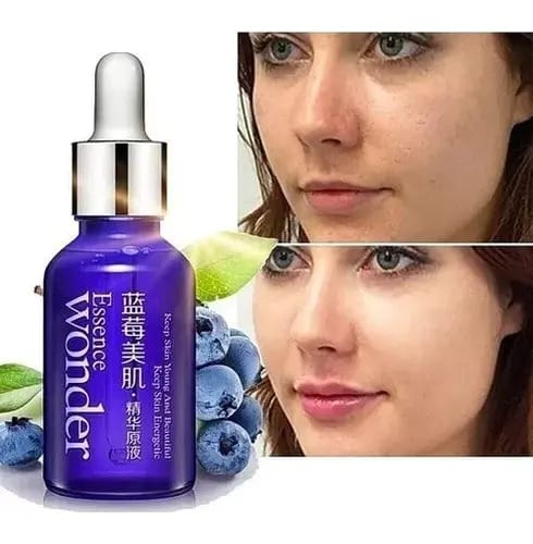 Wonder Essence Serum Bioaqua Blueberry Hidratante Rejuvenece Todo Tipo De Piel