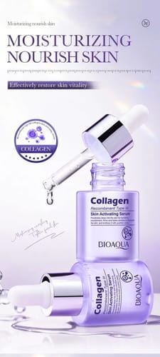 Sérum Facial Con Colágeno De Bioaqua Todo Tipo De Piel Día/noche