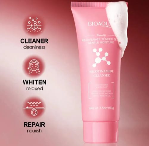 Jabon Hidratante Nicotinamide Bqy50595 Bioaqua Momento De Aplicación Día/noche Tipo De Piel Todo Tipo De Piel