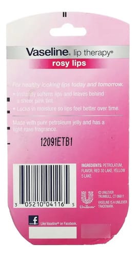 Protector Hidratante Labial Vaseline Lip Balm Lips Therapy