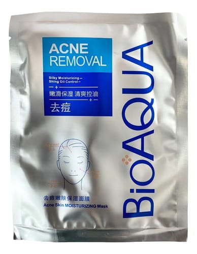 Mascarilla Facial Para Todo Tipo De Piel Bioaqua Acne Contro Todo Tipo De Piel