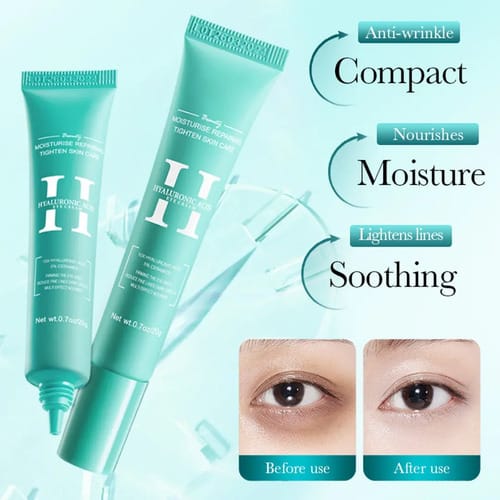 Crema Contorno De Ojos Con Acido Hialuronico Bioaqua Momento De Aplicación Día/noche Tipo De Piel Mixta