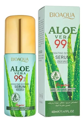 Serum Facial Aloe Vera Bioaqua Todo Tipo De Piel Día/noche