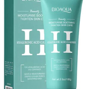 Gel Limpiador Espuma Facial Acido Hialuronico Hidrata Todo Tipo De Piel Día/noche