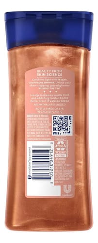 Vaseline Aceite Corporal Brillante Vanilla Cocoa Sunlit Glow Cacao 200ml
