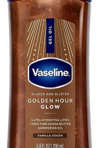 Vaseline Aceite Corporal Brillante Vanilla Cocoa Golden Hour Vainilla