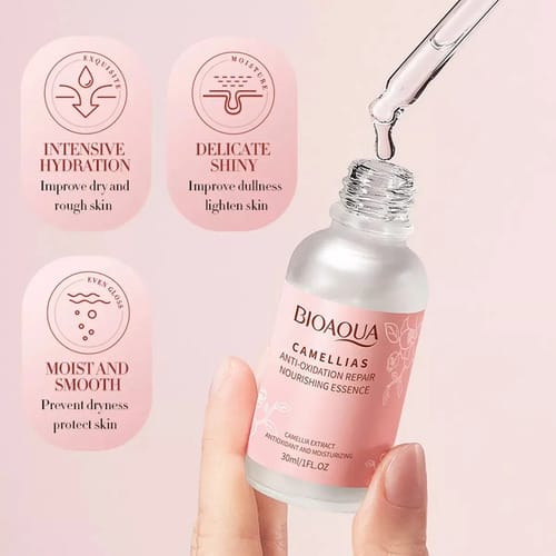 Sérum Antioxidante Kfmx Bioaqua Camellia 30ml Antiarrugas An Todo Tipo De Piel
