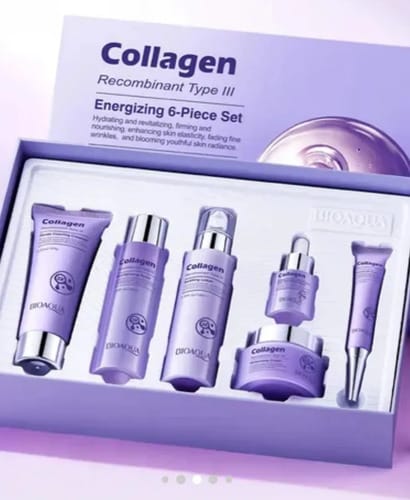 Kit Set Hidratante Colágeno Bioaqua 6 Piezas